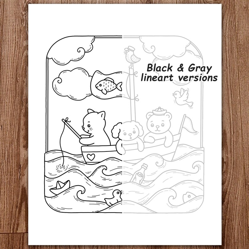 Alexandra Color In Printable Digital Adult Coloring Book,