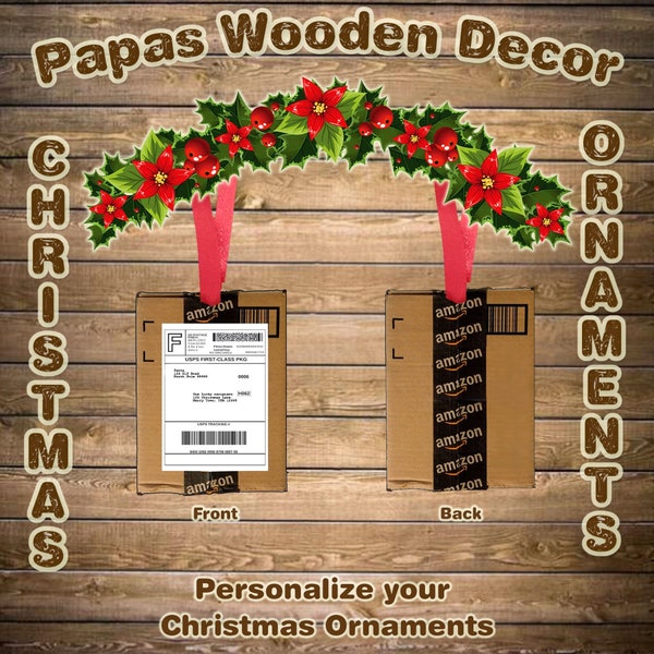 Package Ornament Etsy
