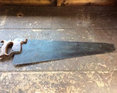 Vintage 1930 39 s 39 Alfred Becket Sons Ltd 39 of Sheffield 39 Matchless 39 30 inch carpenters saw, vintage English made caprentry tools.