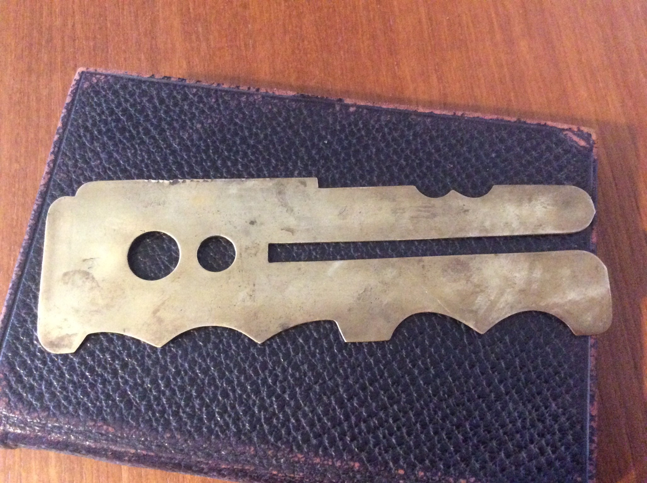 WWI Brass Military Soldiers Button Cleaner, British Army, WW1