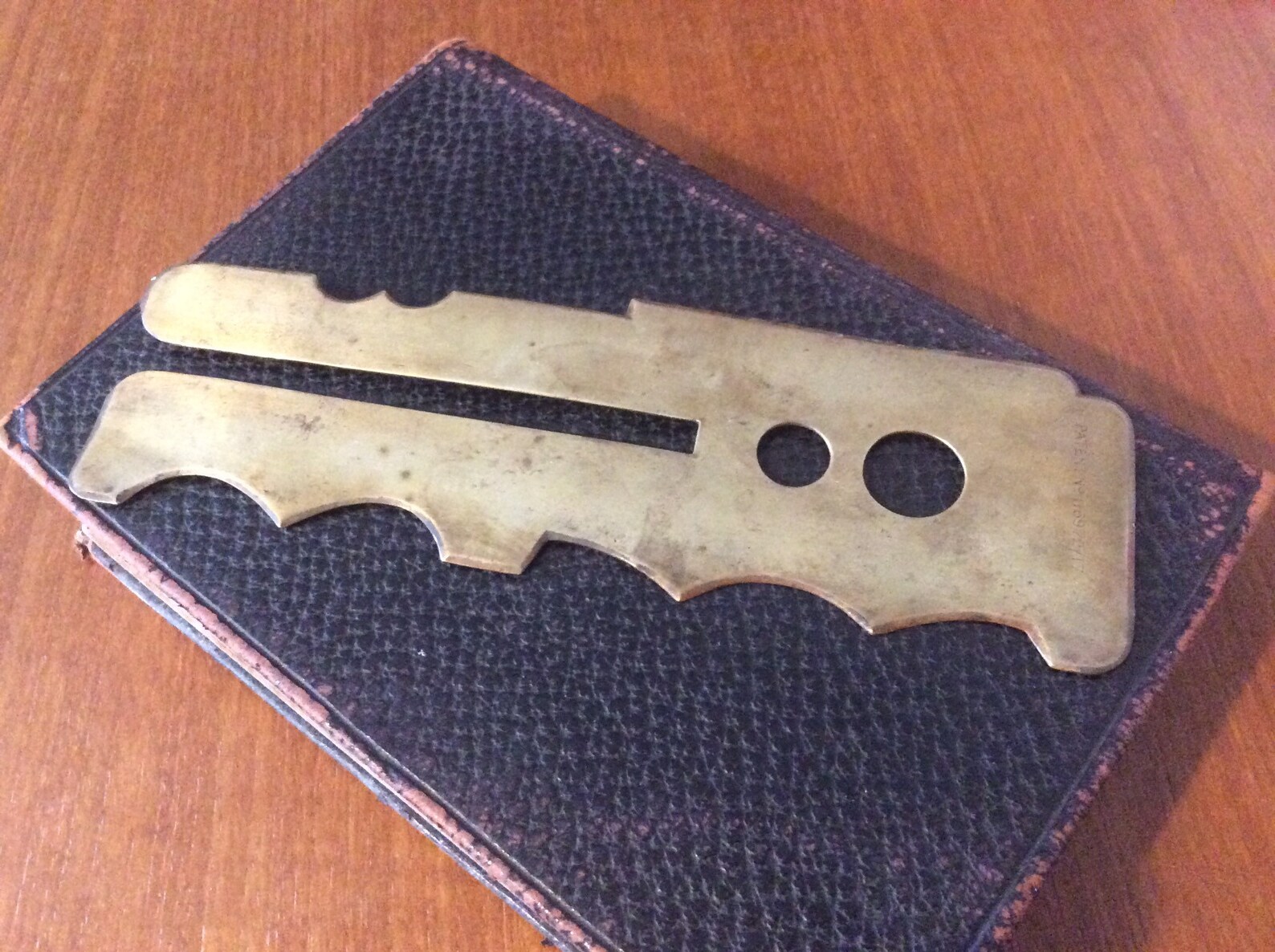 WWI Brass Military Soldiers Button Cleaner, British Army, WW1