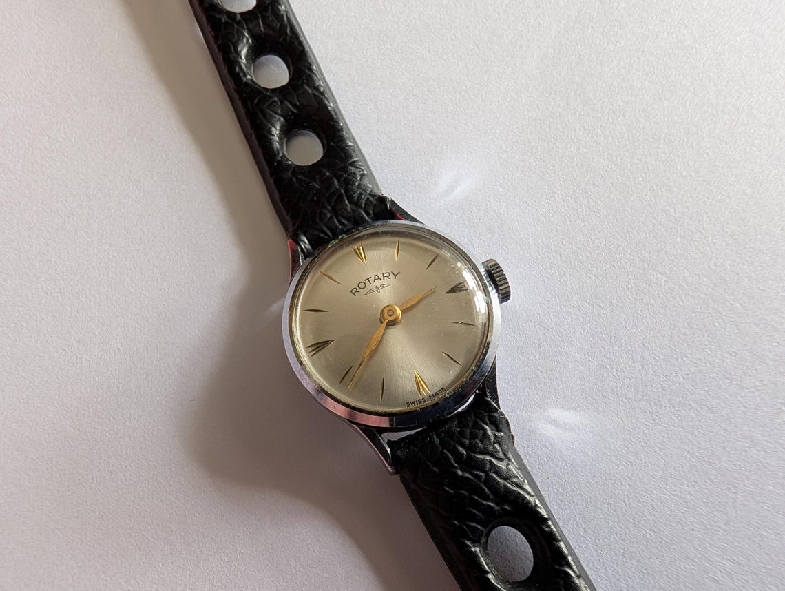 Vintage Ladies 1960s Rotary Watch, Hand Wind Mechanical, Serviced, photo 3 of 5
