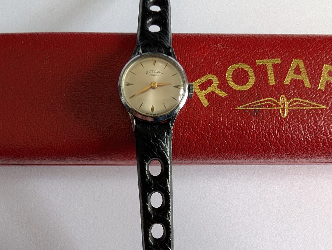 Vintage Ladies 1960s Rotary Watch, Hand Wind Mechanical, Serviced, photo 4 of 5