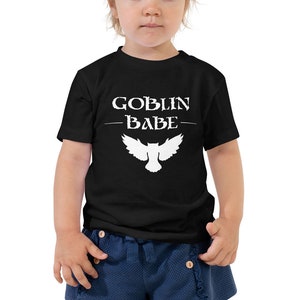 Toddler Shirt - Labyrinth Inspired Goblin Babe - Labyrinth, Labyrinth Tee, David Bowie, Jareth, Labyrinth Movie, Labyrinth Shirt