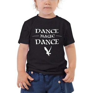 Maglietta per bambini - Maglietta con gufo Dance Magic Dance ispirata al labirinto - Labirinto, David Bowie, Jareth, film Labirinto, Maglietta Labirinto