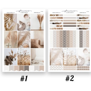 Neutral DELUXE KIT Planner Sticker Erin Condren Planner Weekly Kit ...