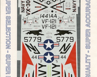 Superscale 48-984 1/48 Scale McDonnell Douglas F-4 Phantom Model Airplane Decals