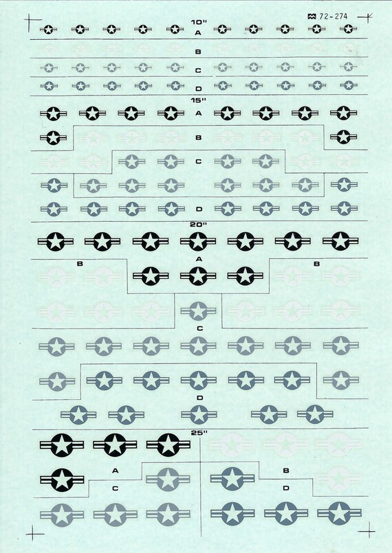 マイクロスケール 72-274 1/72スケール 迷彩柄 記章 グレー No.1 模型