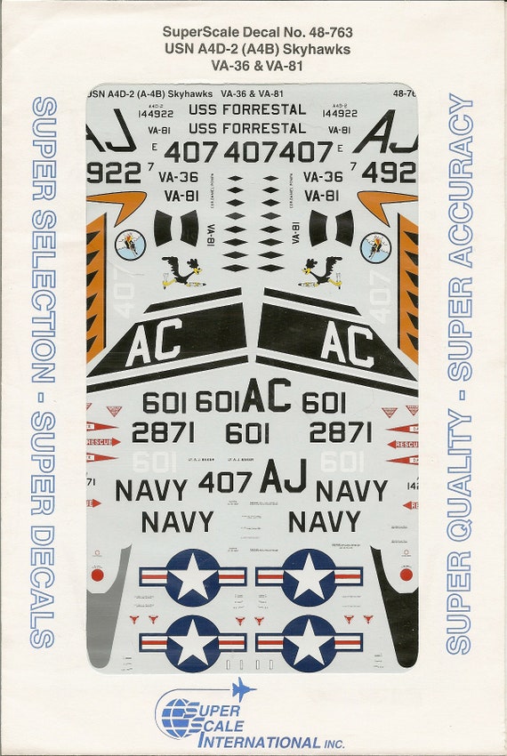 Waterslide Decals for Action Figures and Vehicles Navy U.S.N Small Scale U.S