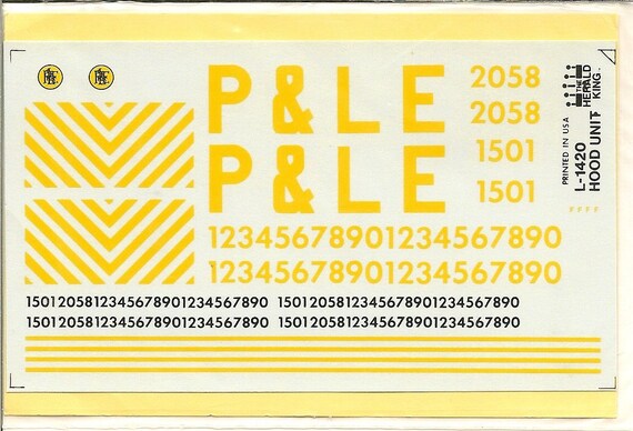 model train decals
