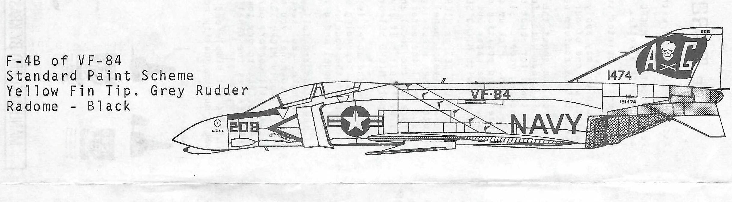 Microscale 72-66 1/72 Scale Mcdonnell Douglas F-4 Phantom II