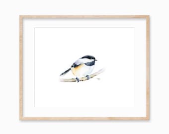 Wintermees - aquarelprint