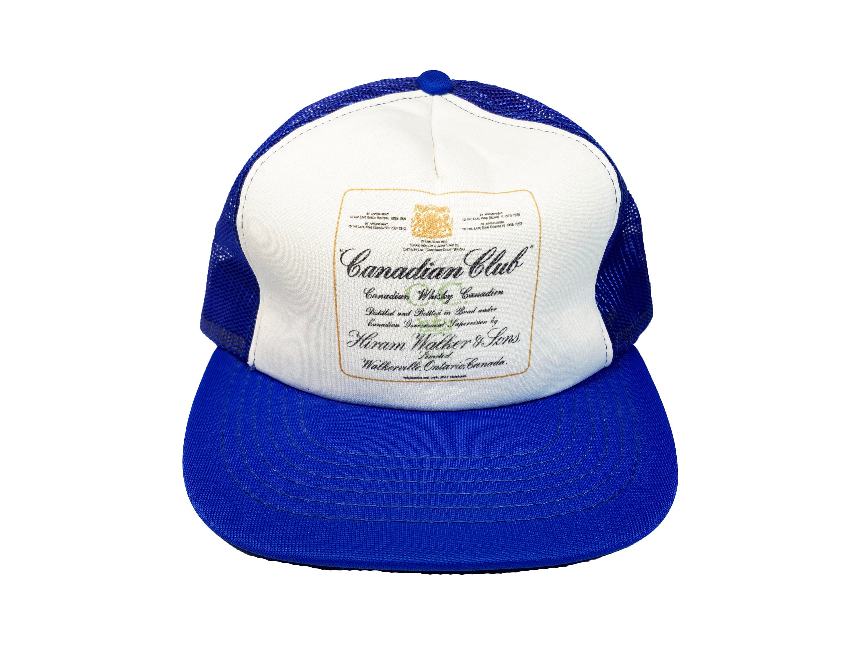 Vtg 90s Canadian Club Whisky Promo Mesh 