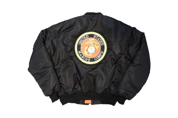 Vtg 80s 90s Us Marines Rothco Ma 1 Flight Bomber Jacket Size Etsy Vtg 80s 90s Us Marines Rothco Ma 1 Flight Bomber Jacket Size Etsy