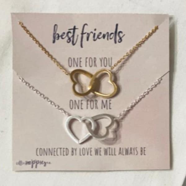 Heart Necklace Friendship Necklaces For Pandora Adult Best Friend