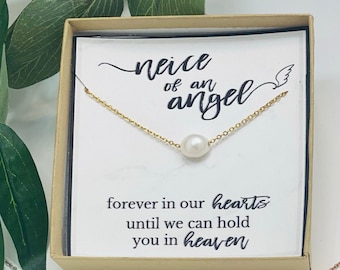 Aunt memorial necklace, Aunt passed away, Sympathy gift, Loss of aunt, Condolences gift, Memorial gift, Remembrance gift for deceased aunt