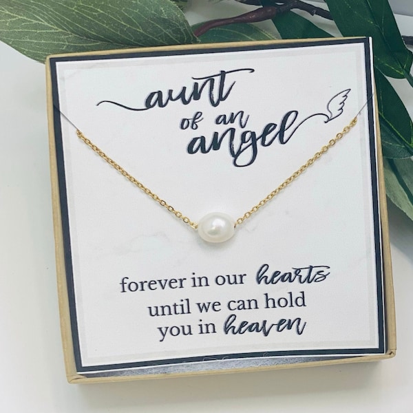 Niece memorial necklace, Sympathy gift, Loss of niece, Niece condolence gift, Memorial gift, Remembrance gift for deceased niece, Aunt gift