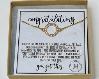 Graduation gifts 2021, Send a graduation gift, University graduation gifts for her, Unique graduation gifts, Graduation necklace, 2021 grad