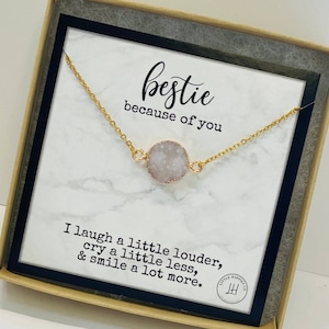 Valentines Gift for Her, Valentines Day, Gift for Bestie, Best Friend Valentine, Gift for Friends, Necklace, Personalized Friendship Gift