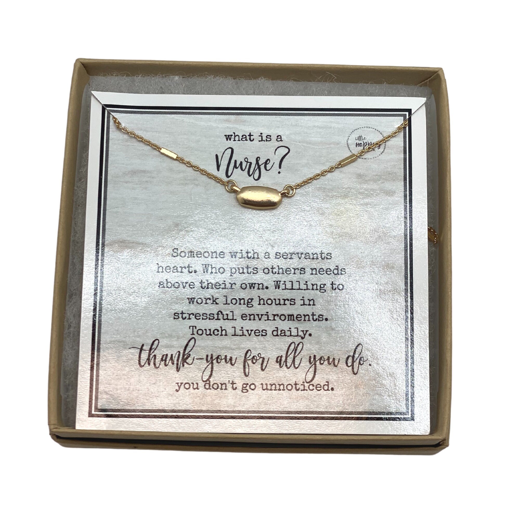 Gift for a Nurse Necklace for a Nurse Nurse Appreciation - Etsy