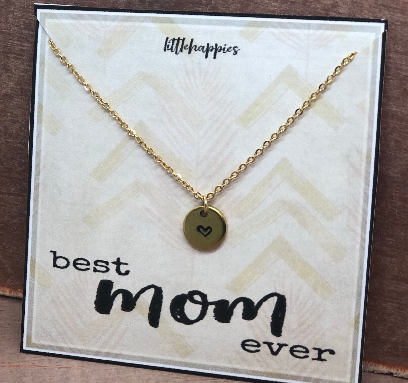Best Mom Ever Necklace Mom Birthday New Mom Gift Etsy
