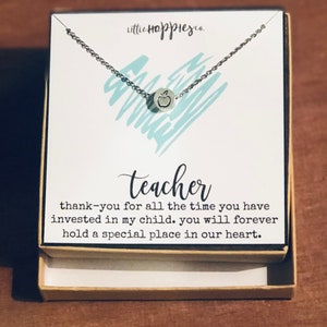 Teacher apple necklace, Apple necklace for teacher, Apple jewelry, Gift for teachers from students, Small gifts for teachers, Inexpensive