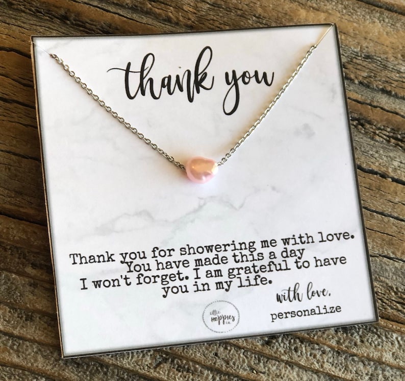 Baby Shower Hostess Gift Baby Girl Shower Hostess Thank You Etsy