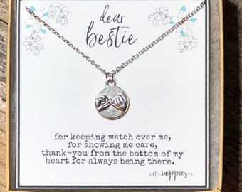 Gift for friends, friendship gift, friendship necklace, bestfriend Christmas gift, best friend gift, bestfriend necklace, bestfriend, bestie