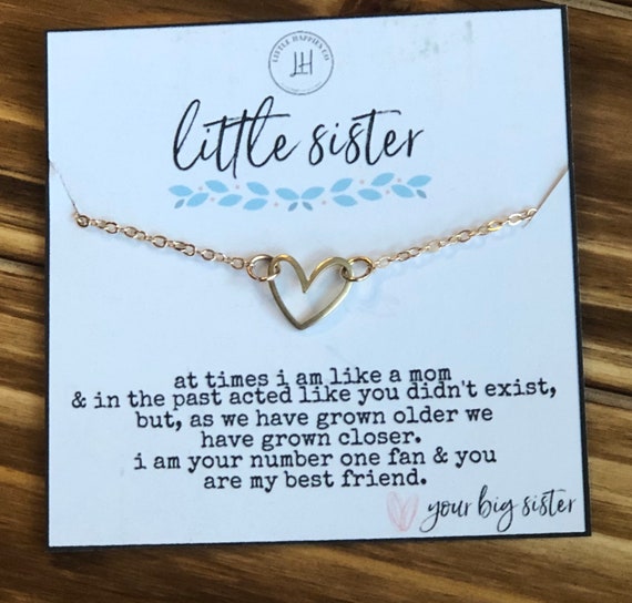 Amazon.com: Nzztont Mom Lil Sis Big Sis Matching Love Heart Pendant  Necklaces Set Mother Daughter Gifts Mom Gifts Daughter Gifts Mom Daughter  Jewelry Gift: Clothing, Shoes & Jewelry