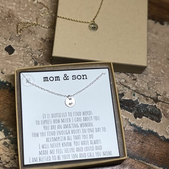 Necklace for son from mom deals