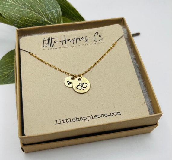 Pickleball Gifts, Pickleball Necklace, Pickleball Club Team, Pickleball Gifts for Her, Birthday Gift for Pickleball Player, Pickle Ball Gift