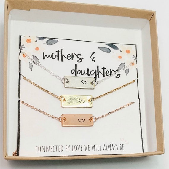 Mother Daughter Jewelry Mother of 2 Set 
