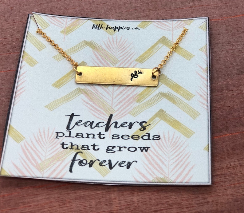 teachers gift gift from student daycare gift teacher necklace teacher Appreciation week gifts unique teacher gift Teacher gift