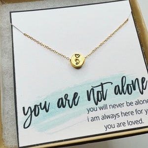 Mental Health Awareness, Semicolon Necklace, Mental Health Gifts for Her, Recovery Gift, Encouragement Gift, Mental Health Necklace