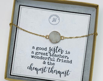 Unbiological Sister Necklace, Soul Sister Necklace, Best Friend Gift Idea, Unbiological Sister Gift, Soul Sister Jewelry, Bestfriend Gifts
