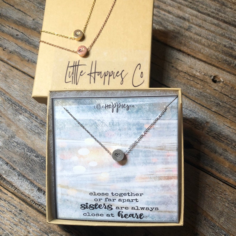 Gift for sister sister necklace meaningful gift for sister | Etsy