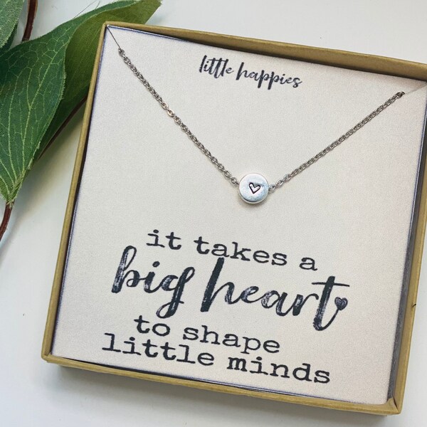 Bulk Teacher Gifts, Inexpensive Gift for Teacher, Bulk Christmas Gifts, Gifts for Staff, Team Gift, Teacher Necklace for her