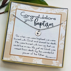 Baptism Gifts for Girls, Baptism Gift, Baptism Girl Gift, Baptism Favors, Gift for Godchild, Goddaughter Gift, Christening Gift Necklace