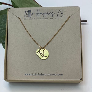 Big Sister Necklace, Sister Gifts, Gift Big Sister from Little Sister, Sister Jewelry, Birthday Gift for Big Sister, Big Sis Lil Sis Jewelry