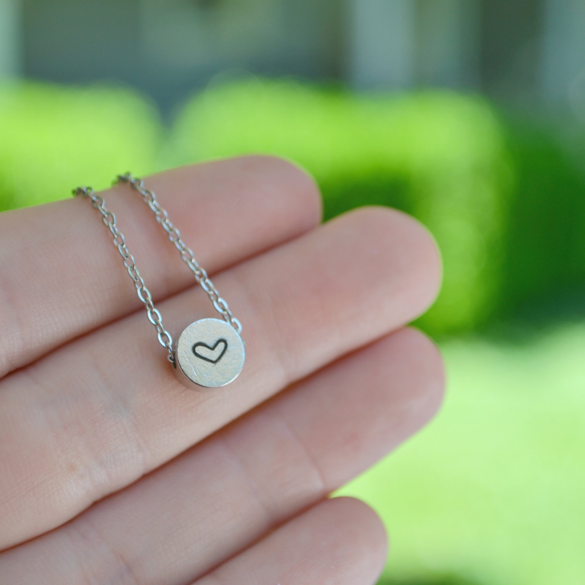 Best Friend Necklace Heart Necklace Friendship Necklace Etsy