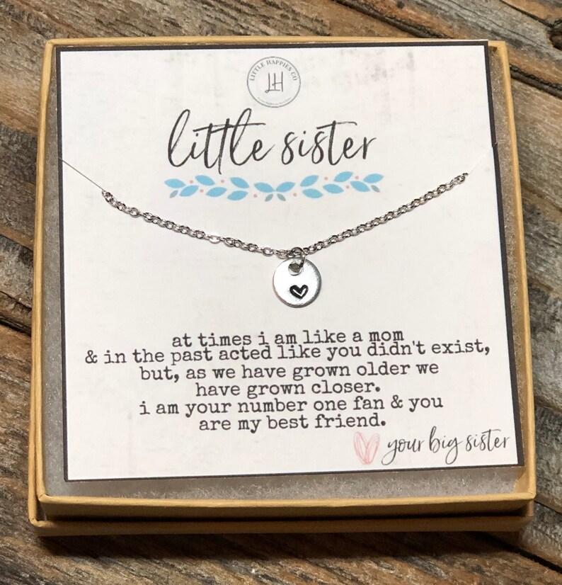 Creative Birthday Ideas For Sister Younger Sister Gift Etsy