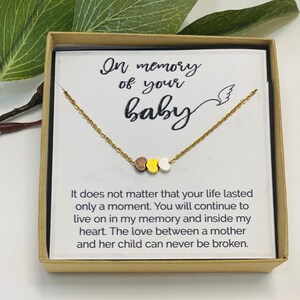 Memorial Necklace, Loss of Infant, Loss of Baby, Loss of Pregnancy, Miscarriage Gift, Miscarriage Necklace