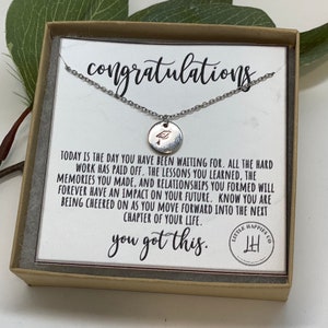 Graduation necklace, Grad gift, Grad gifts for her, Graduation Cap Necklace, Graduation gift, Gift for Grad, Graduation necklace, for neice