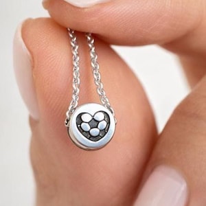 Senior Night Soccer Necklace Gift, Soccer Player Gift, Athlete Necklace, Senior Athlete Gift, Soccer Graduation Gift, Dainty Soccer Jewelry Bild 3