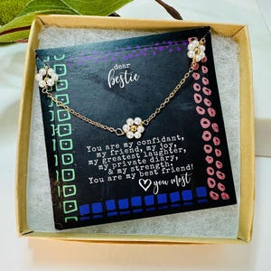 Friend Gifts,  Best Friend Gift, Birthday Gift for Friend,  Necklace, Bestie Gifts, Gifts for her