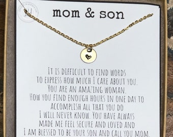 Mom gifts from son - Gift for mom from son, Mother birthday gifts from son, Sentimental gift for mom from son, Mother&#39;s Day gifts, Christmas