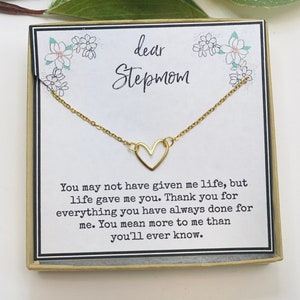 Step Mom Gift, Gifts for Step Mom, Step Mom Necklace, Bonus Mom Gift, Mothers Day Gift for Stepmother, Mother's Day Gift for Bonus Mom, Gift