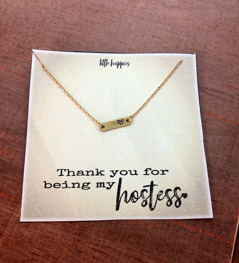 Thank You for Hosting My Shower or Party Gift. Hostess Gift. Etsy