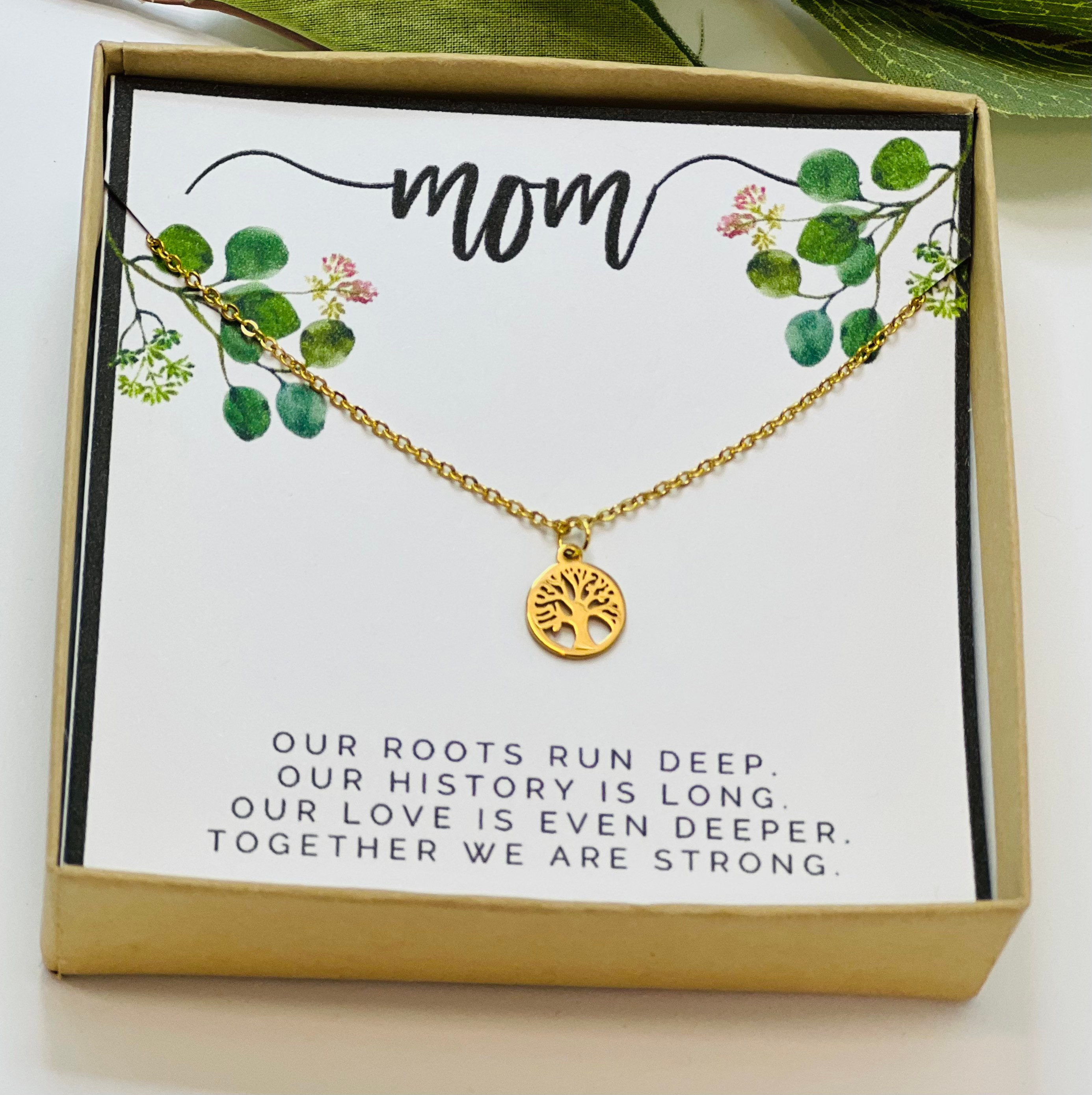 Collar de árbol para mamá para del Día - Etsy España