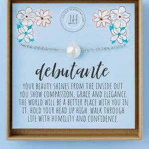 Debutante gift,  debutante necklace, cotillion ball, debutante ball, gift for deb, Deb ball, thank you gift for debutante, debutante jewelry